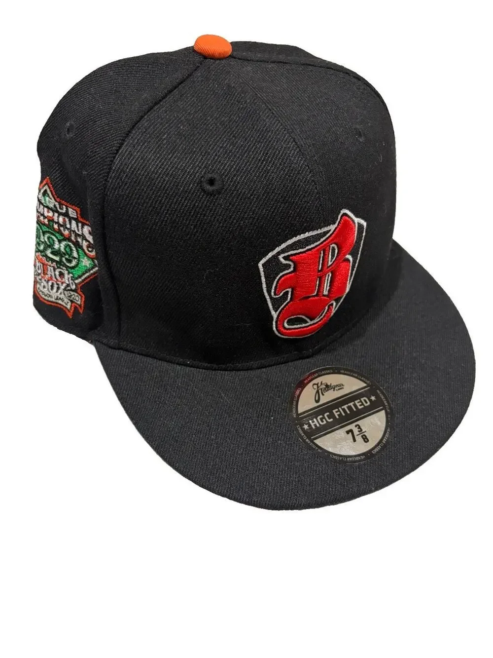 Baltimore Black Sox Headgear Classic Fitted Hat Size 7 3/8 NWT With Hat Pin
